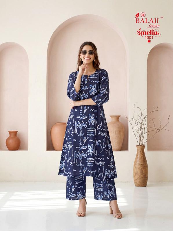 Balaji amelia vol-1 sleeveless coord set clothing wholesalers in india